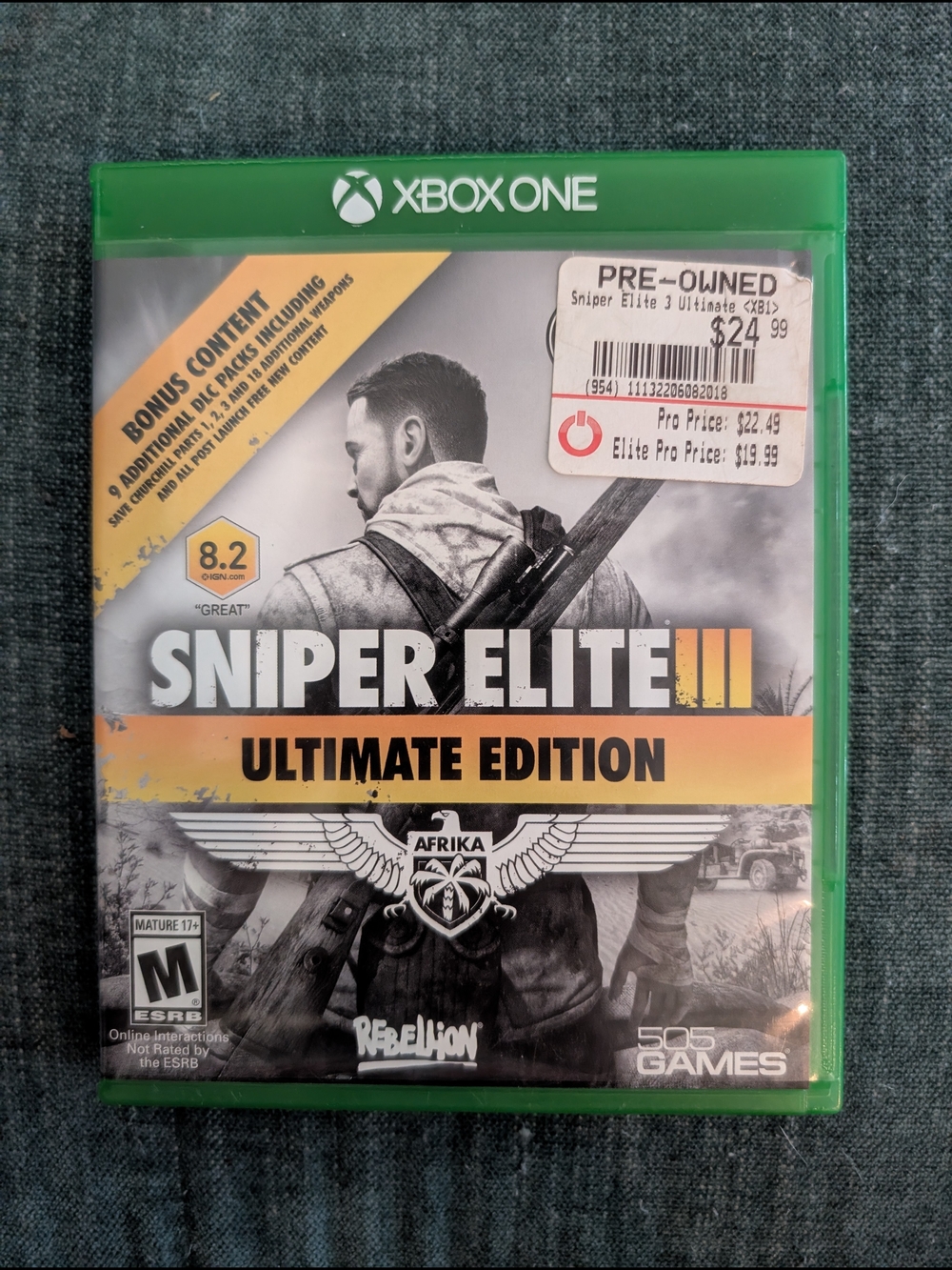 Sniper Elite III Ultimate Edition - XBOX One